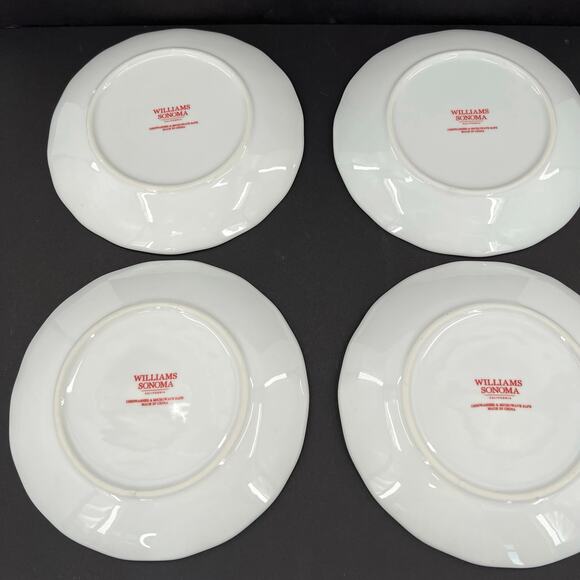 NWOT 4 Williams-Sonoma Twas The Night Before Christmas Salad Plate Tree. - Picture 6 of 8